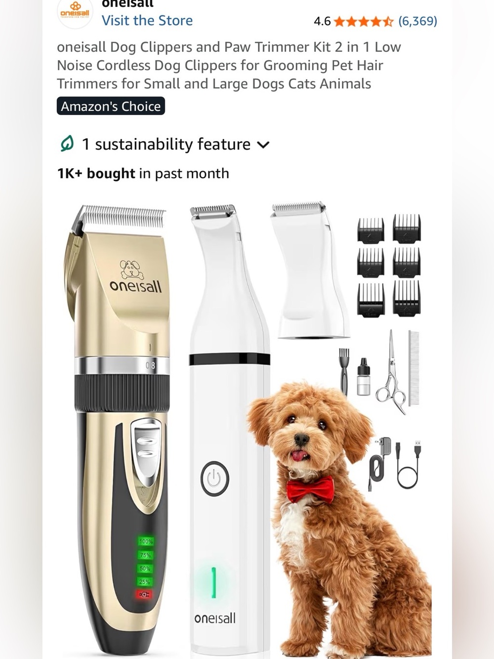 Professional Dog/Cat Electric Clipper. New